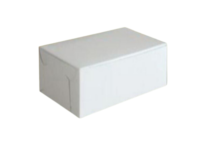 6.5" x 4.5" x 3.5" White Cake Box