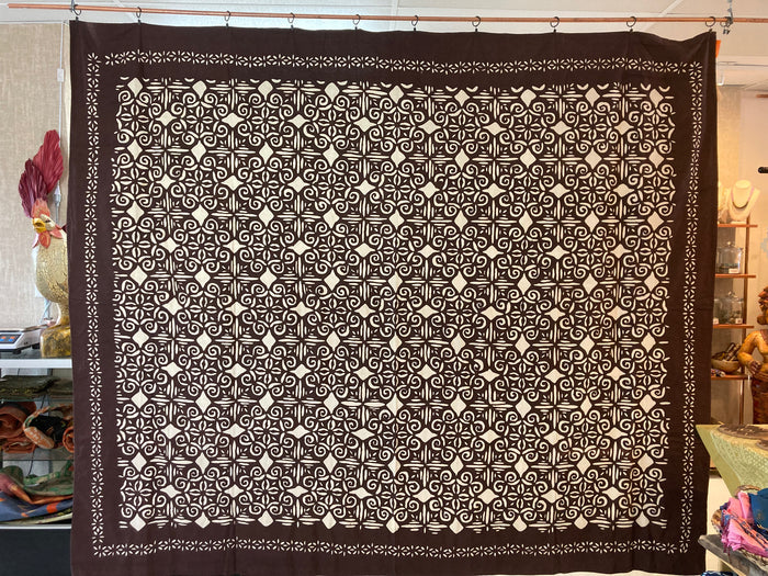 CutWork Appliqué Blanket - Assorted Colours & Patterns - Queen King