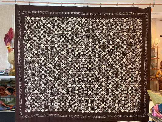 CutWork Appliqué Blanket - Assorted Colours & Patterns - Queen King