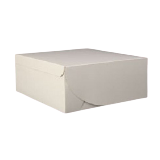 8" x 8" x 5" White Cake Box