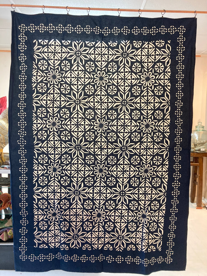 CutWork Appliqué Blanket - Assorted Colours & Patterns - Twin Double