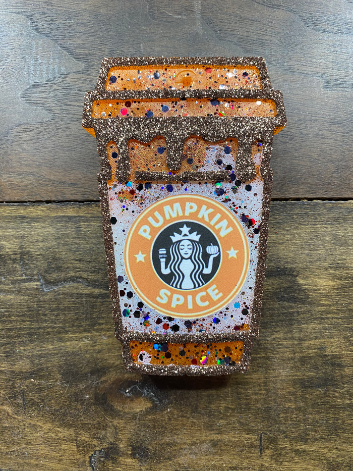 Drip Latte Cup Freshie *PLEASE SPECIFY WHICH DESIGN*