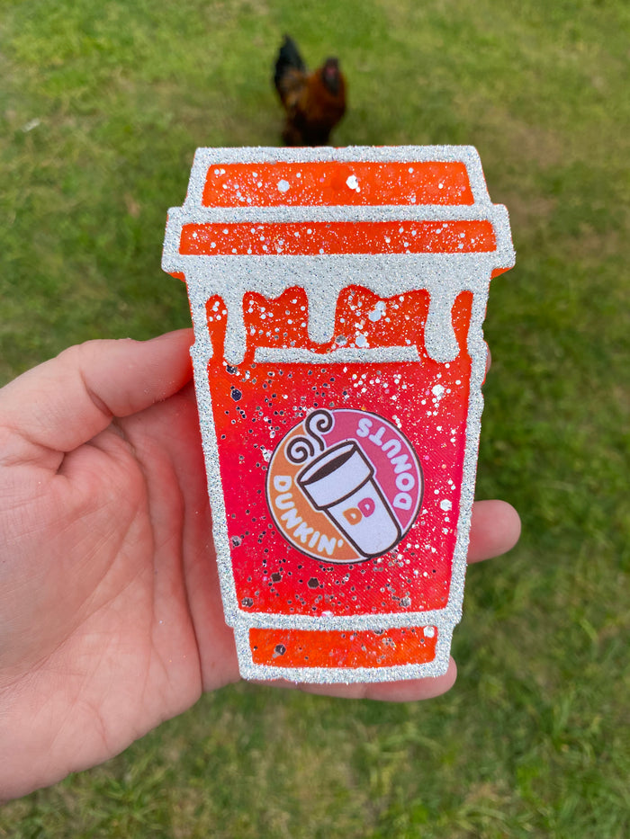 Drip Latte Cup Freshie *PLEASE SPECIFY WHICH DESIGN*