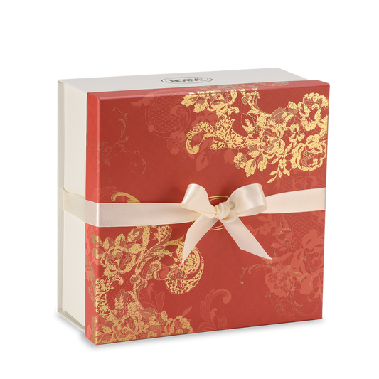 Add-on Logo Box Cover + Base L 26 x 26 x 30 Coral Red