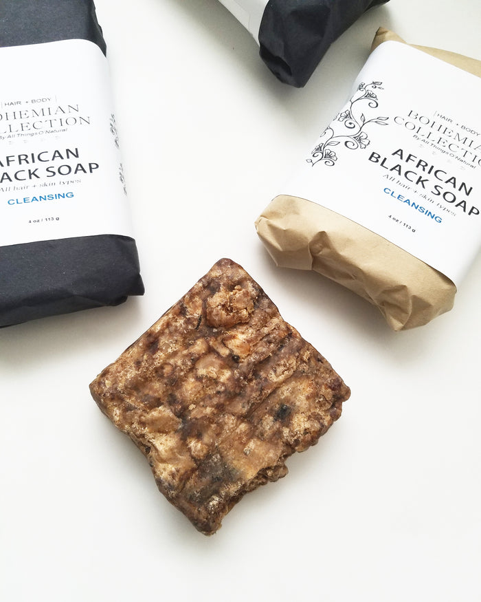 African Black Soap Bar