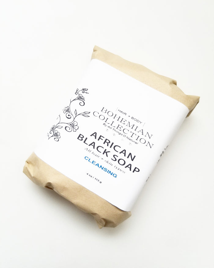African Black Soap Bar