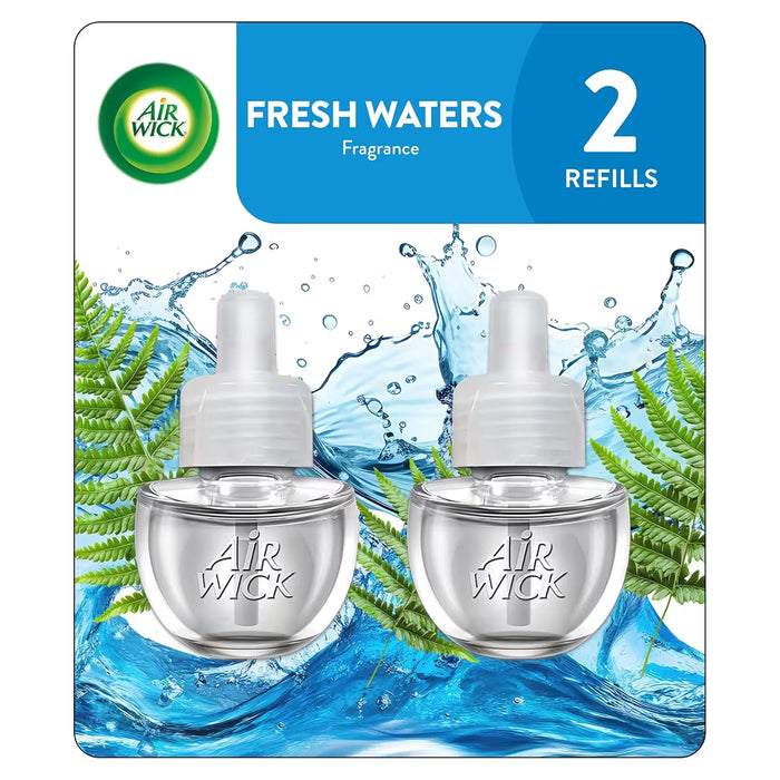Air Wick Scented Oil Refill Twin Pack Fresh Waters - 6 Pack