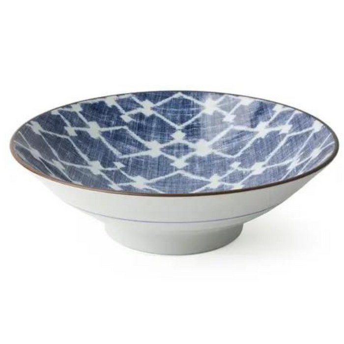 Aizome Hishi Serving Bowl