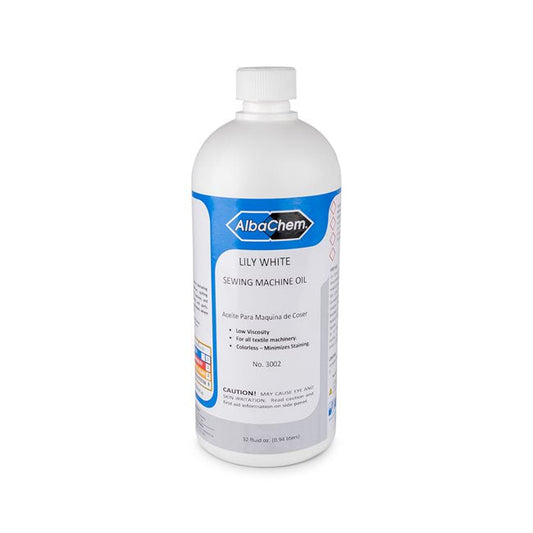Albatross AlbaChem Lily White Sewing Machine Oil No. 3002 (32 Fl. oz)