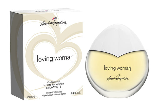 American Impression Loving Woman 100 ML EDT Spray (Impression Of Lacoste For Women) - authentic fragrance from Brands Ware...