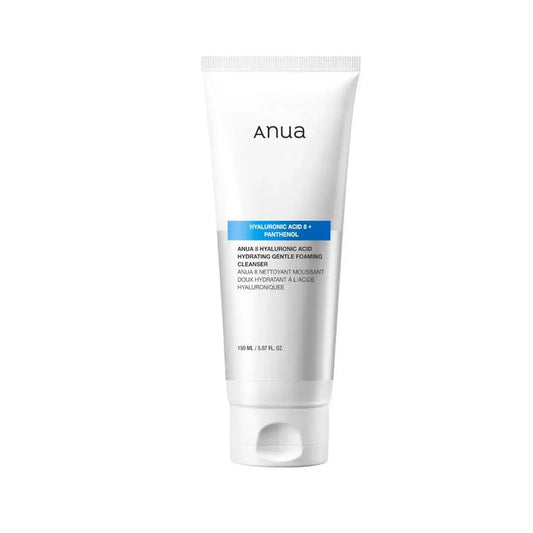 Anua 8 Hyaluronic Acid Hydrating Gentle Foaming Cleanser 150 ml - DOKAN