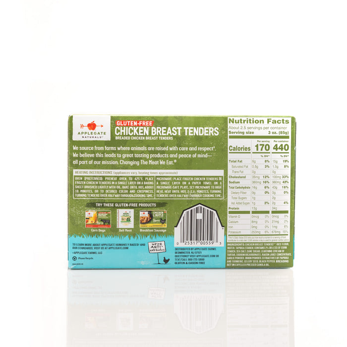Applegate Natural Gluten-Free Chicken Breast Tenders 227g