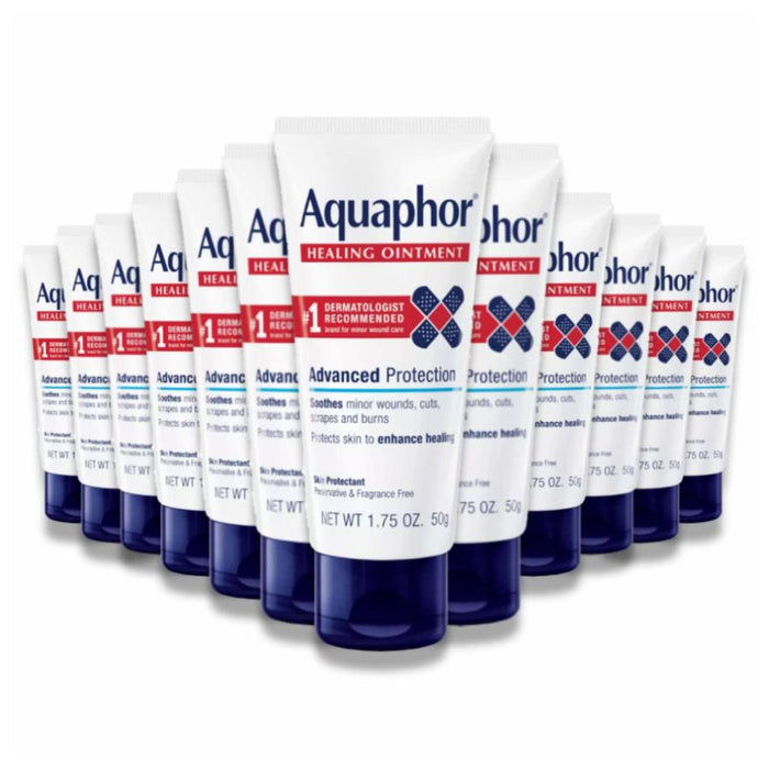 Aquaphor - Healing Ointment for Dry, Cracked or Irritated Skin - 1.75 Oz - 24 Pack