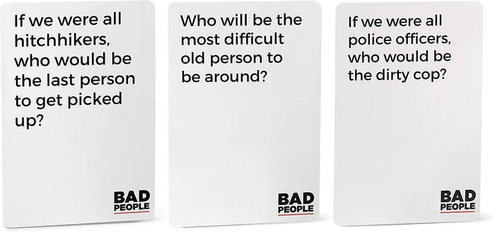 BAD PEOPLE: Find Out What Your Friends Really Think of You