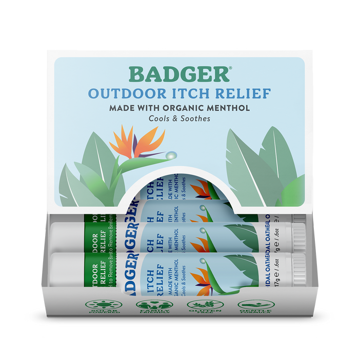 Badger - Badger Itch Relief Stick, Anti-Itch Cream for Bug Bites