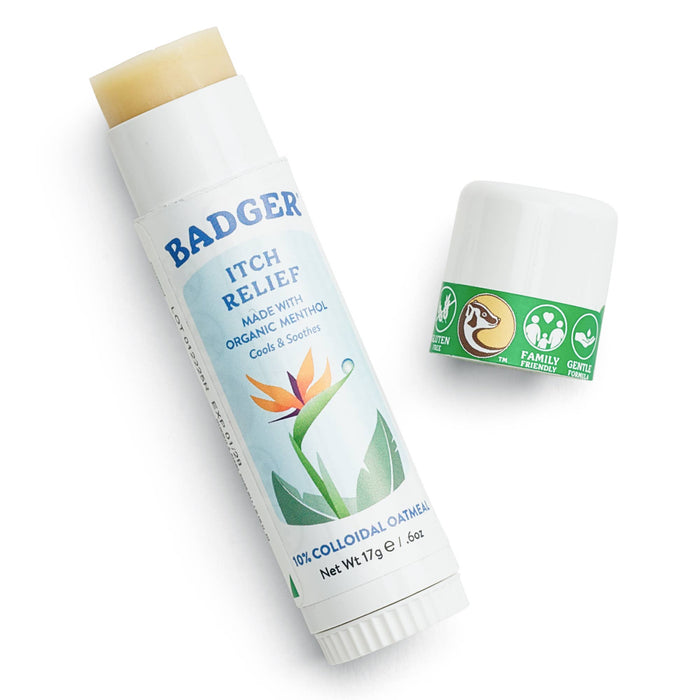 Badger - Badger Itch Relief Stick, Anti-Itch Cream for Bug Bites