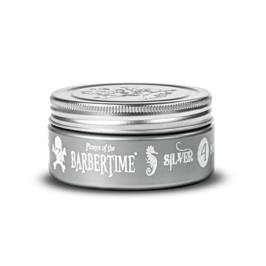 BARBERTIME Haarpomade Hair Pomade Styling Pomade 150ml Silver