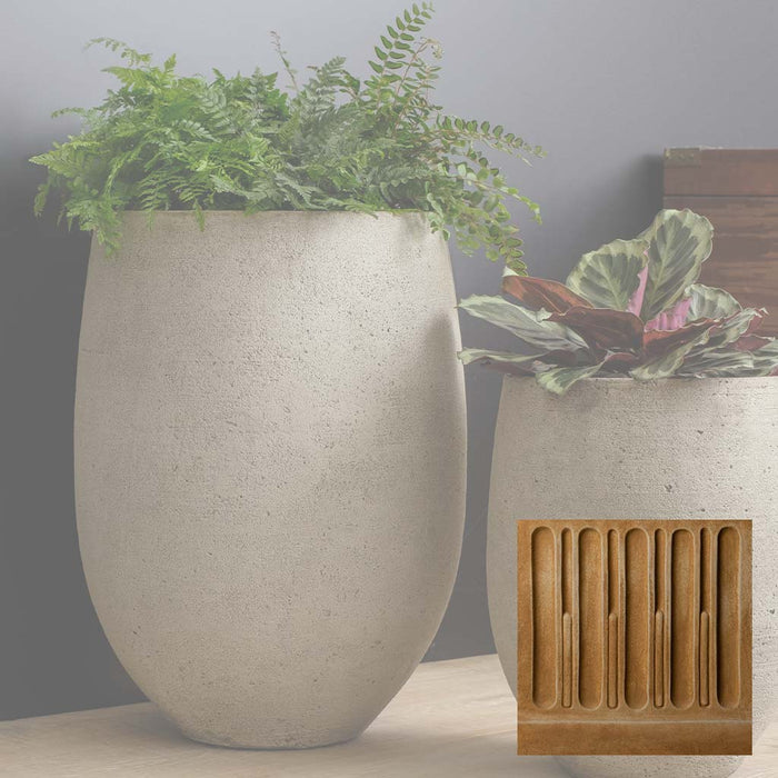 15.5" W x 21" H / Travertine