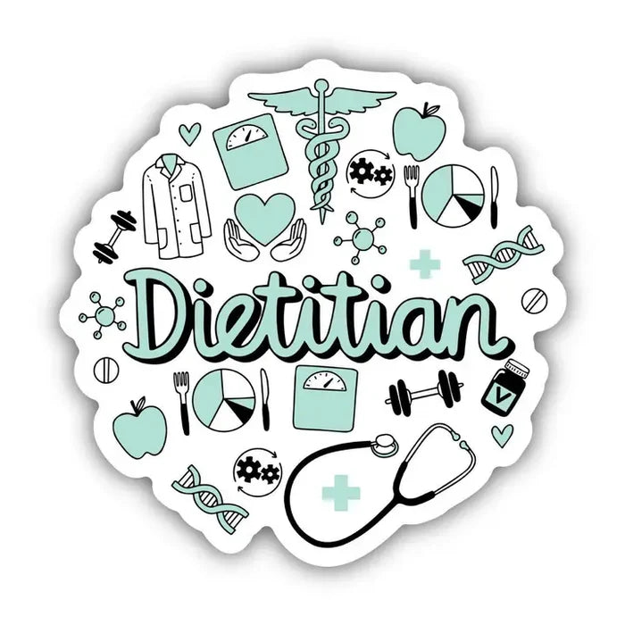 Big Moods 'Dietitian' Vinyl Sticker
