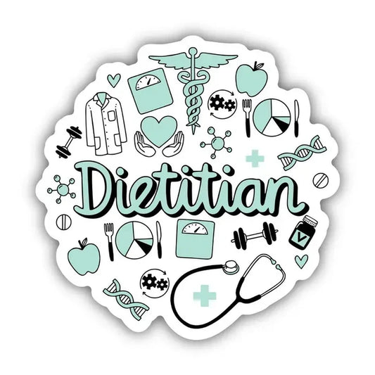 Big Moods 'Dietitian' Vinyl Sticker