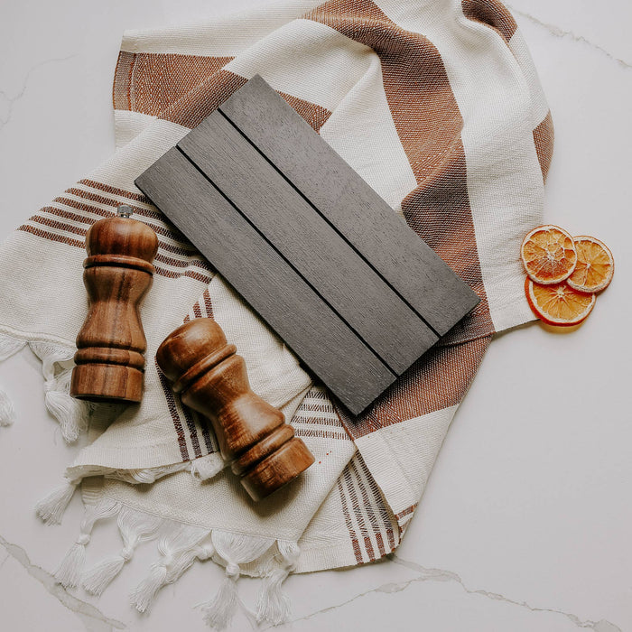 Black Rectangular Wood Tray - Home Decor & Gifts - Magnolia Lane co. Home + Garden + Gift