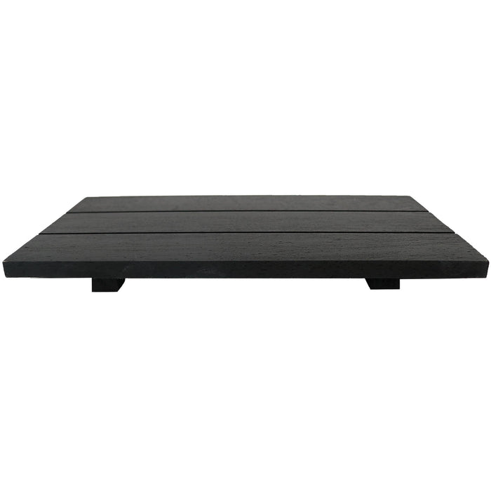Black Rectangular Wood Tray - Home Decor & Gifts - Magnolia Lane co. Home + Garden + Gift