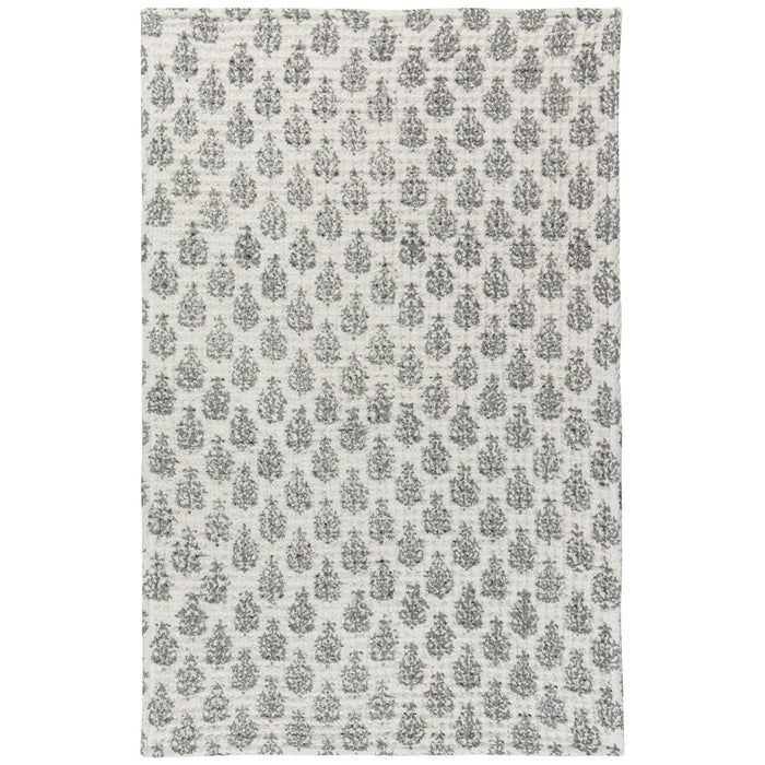 Blomma Block Print Dishtowel - Magnolia Lane co. Home + Garden + Gift