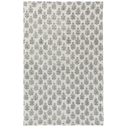 Blomma Block Print Dishtowel - Magnolia Lane co. Home + Garden + Gift