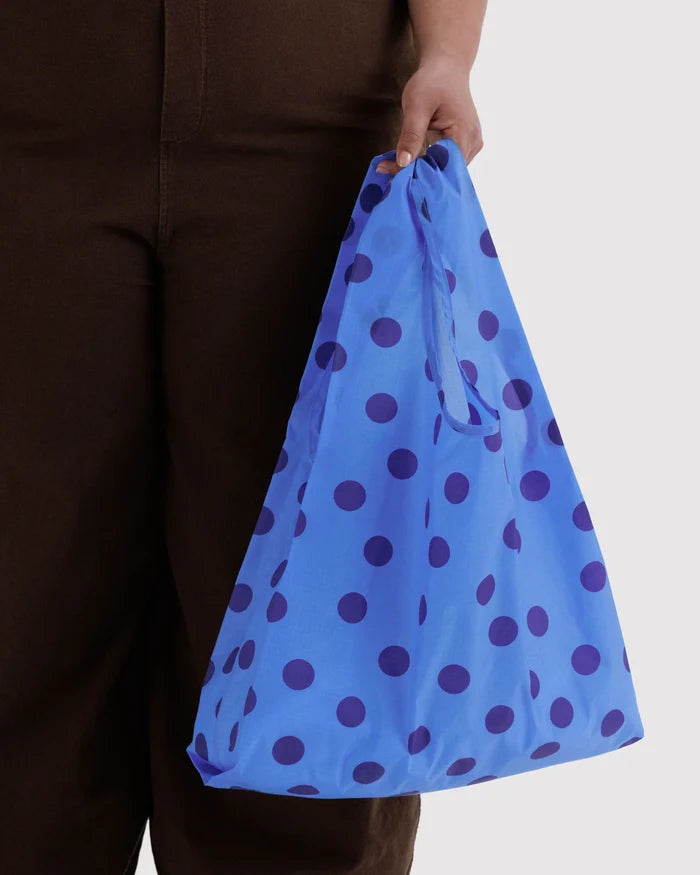 Blue Standard Baggu Polka Dot