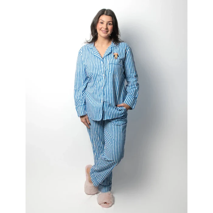 Blue Striped Pajamas