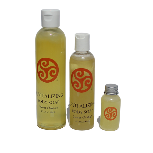 Body Soap REVITALIZING sweet orange - Trillium Herbal Company