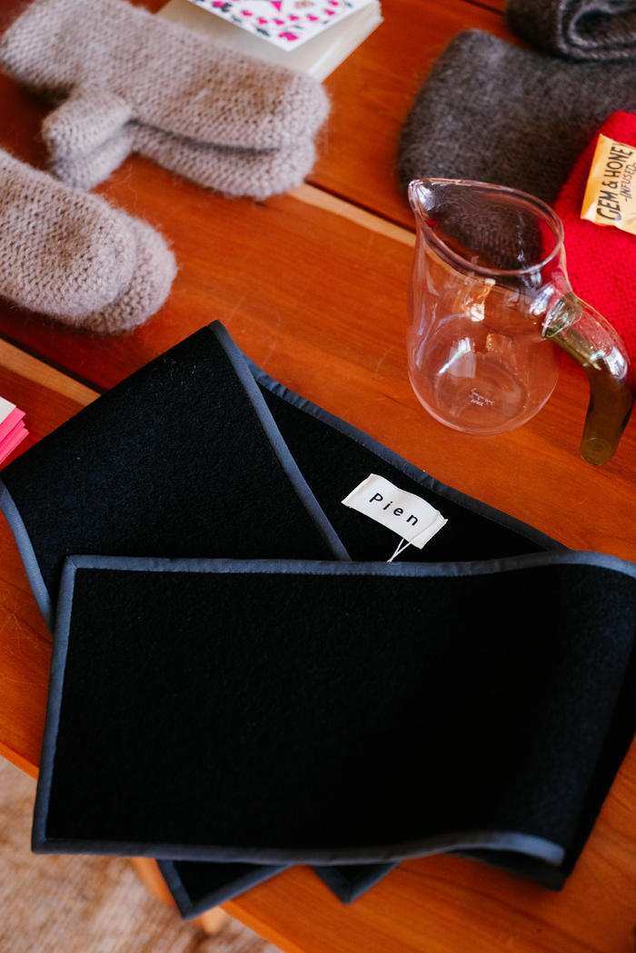Boiled Wool Scarf