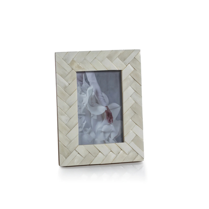 Braided Bone Photo Frame