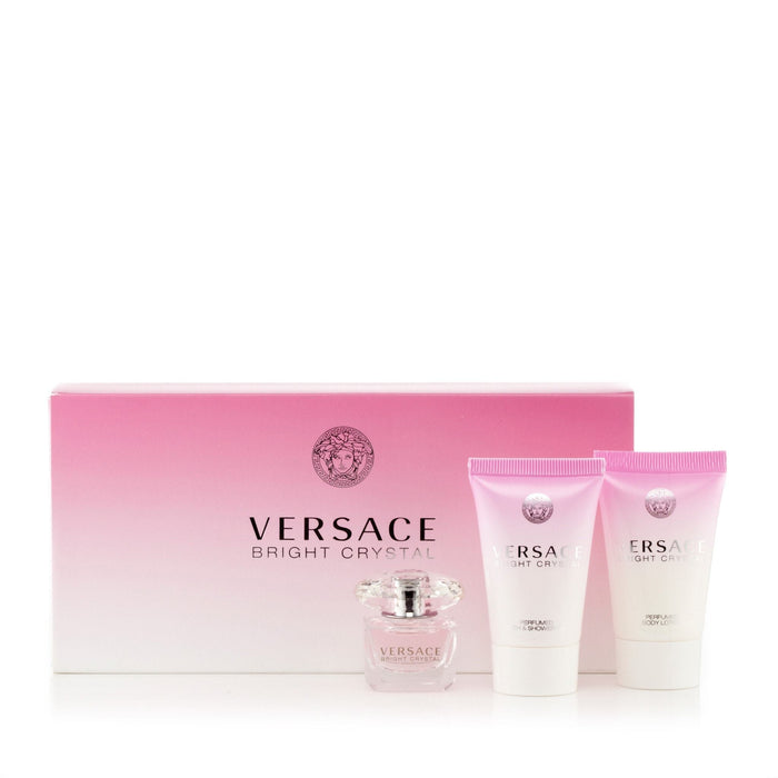 Versace Bright Crystal Gift Set Womens 0.17 oz.
