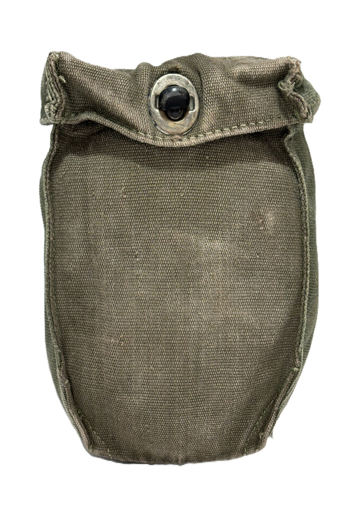 British P58 Mk.1 Early Version Canteen Pouch – Rare Turnbuckle Closure, Cold War Surplus
