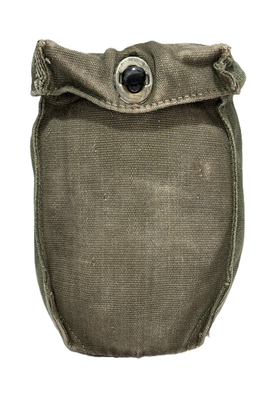 British P58 Mk.1 Early Version Canteen Pouch – Rare Turnbuckle Closure, Cold War Surplus