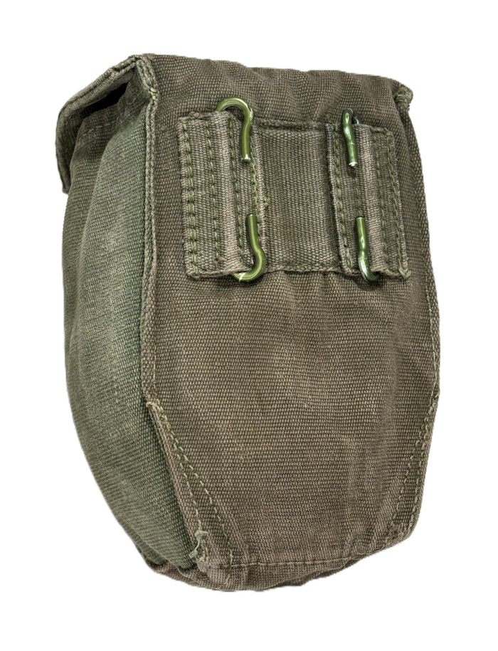 British P58 Mk.1 Early Version Canteen Pouch – Rare Turnbuckle Closure, Cold War Surplus
