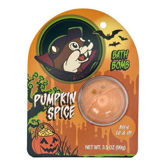 Pumpkin orange bath bomb - Pumpkin Spice scent