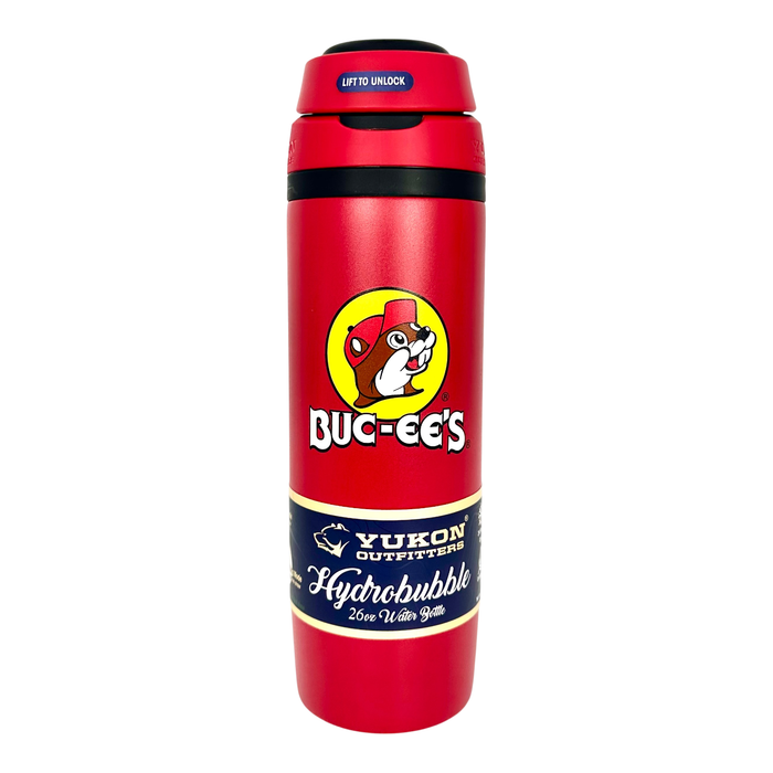 Red water bottle tumbler - dual sip with straw and chug modes
