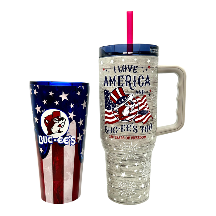 Buc-ee's 4th of July America's 250 32oz Double Pint