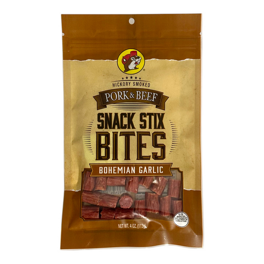Buc-ee's Hickory Smoked Snack Stix Bites - Bohemian Garlic