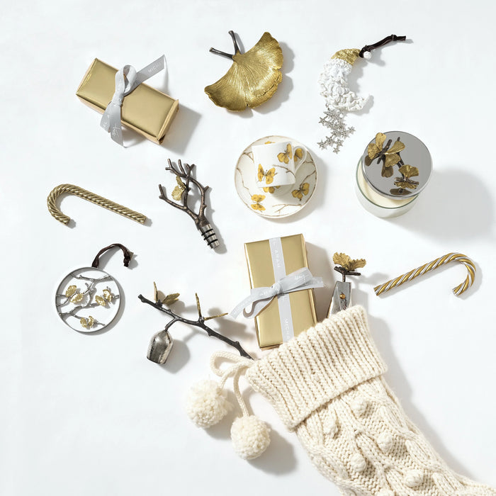 Michael Aram Butterfly Ginkgo Gold Demitasse