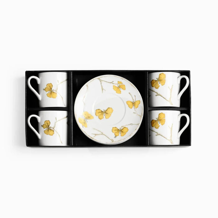 Michael Aram Butterfly Ginkgo Gold Demitasse