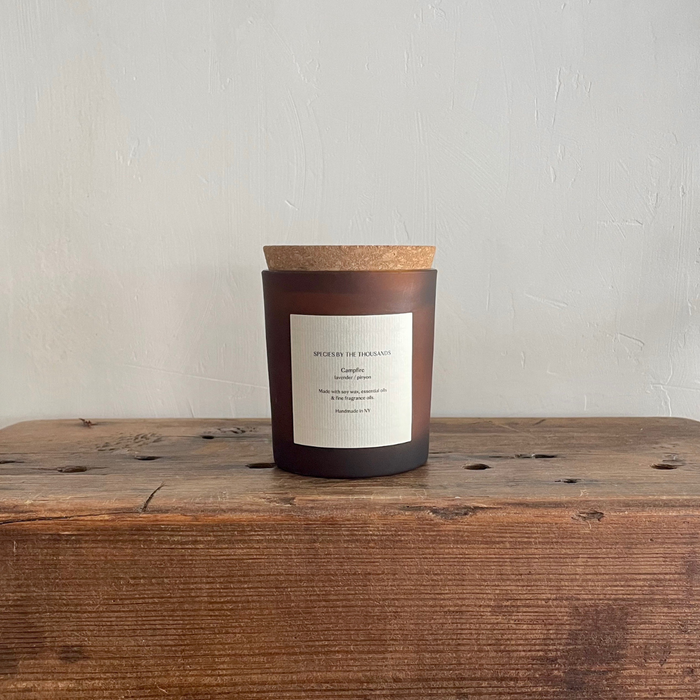 Campfire, Pinyon + Lavender Handcrafted Soy Candle