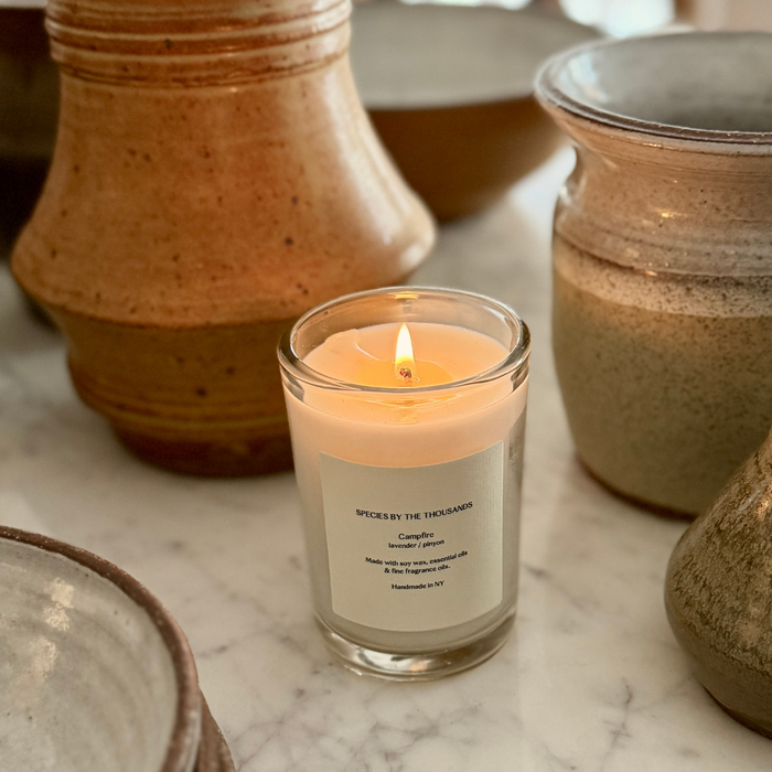 Campfire, Pinyon + Lavender Handcrafted Soy Candle
