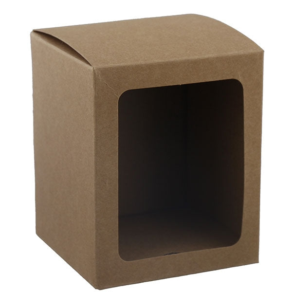 Candela Metro - FLAT Lid - Gift Box - X-Large - NATURAL - WINDOW
