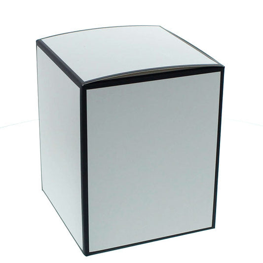 Candela Metro - FLAT Lid - Gift Box - X-Large - WHITE/BLACK