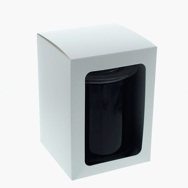 Candela Metro - KNOB Lid - Gift Box - Large - WHITE - WINDOW