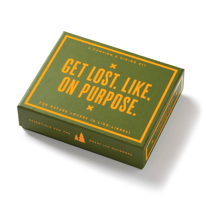 Chronicle Books - Brass Monkey Get Lost Camping Survival Kit