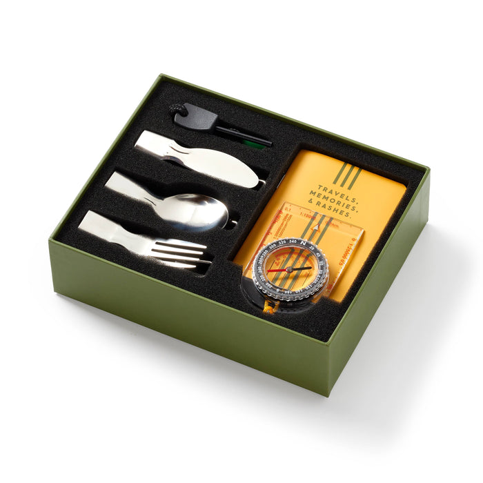 Chronicle Books - Brass Monkey Get Lost Camping Survival Kit